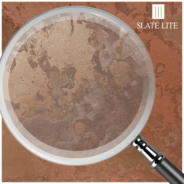 Pannello acustico Slate-Lite Terra Rosso