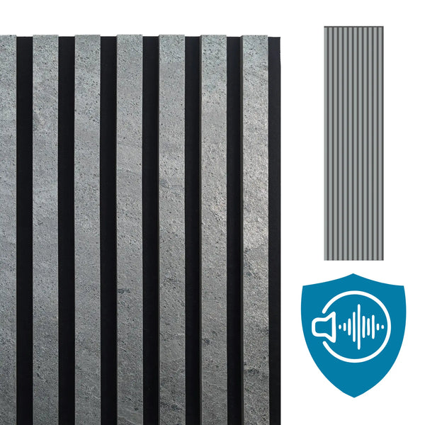 Pannello acustico Slate-Lite Silver Grey
