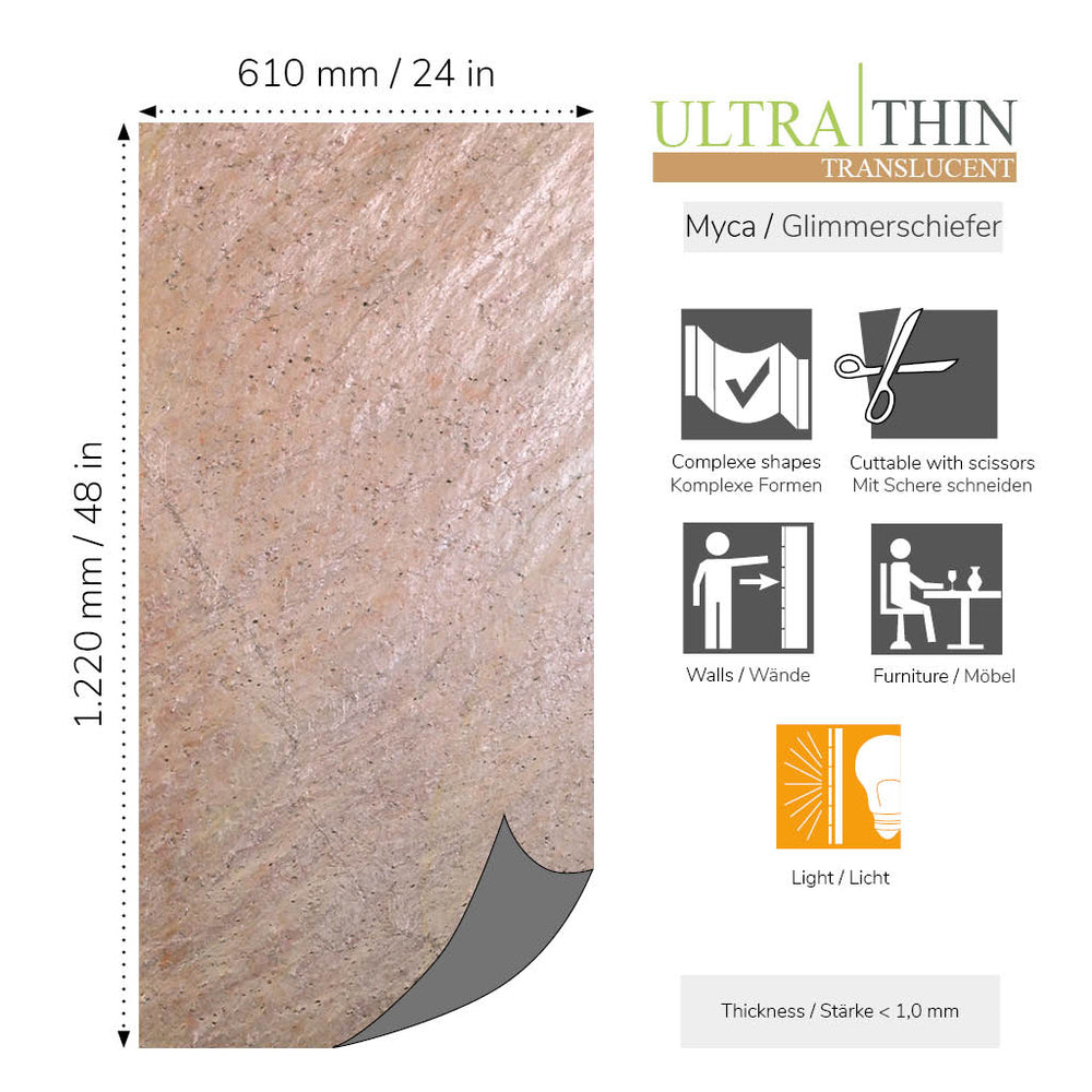 Translucent UltraThin Cobre122x61