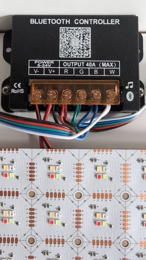 RGBW LED-Controller Bluetooth/Remote