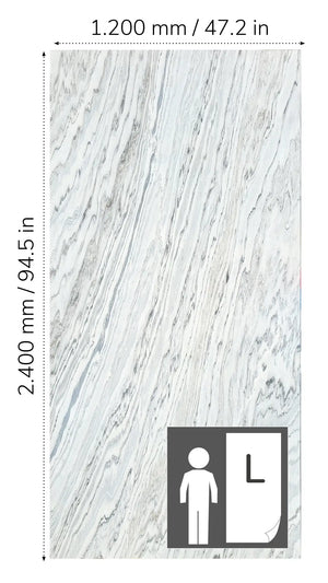 Slate-Lite Arctic White 45°