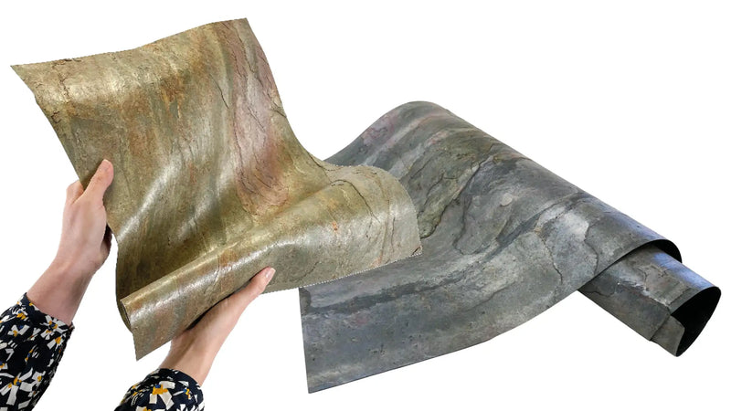 3D-formable stone veneers